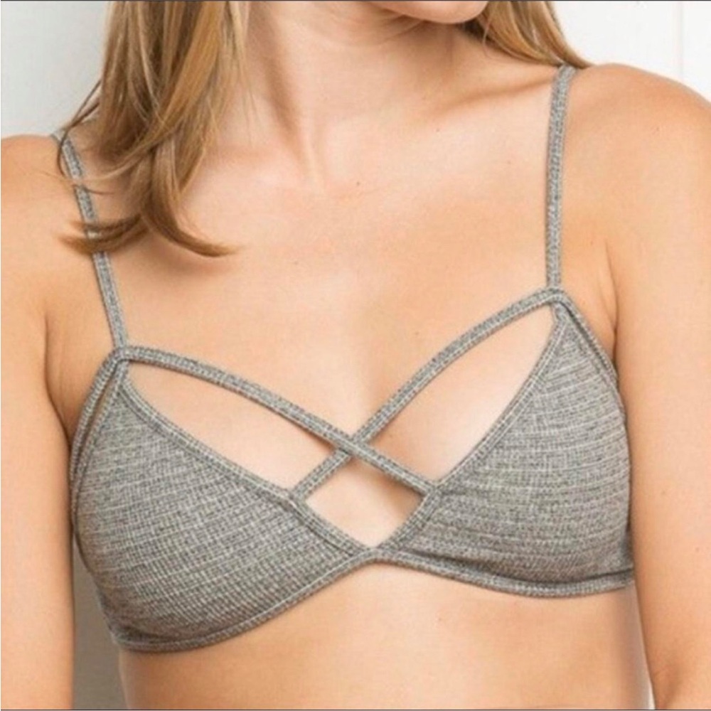 Brandy Melville Gray Bra Too